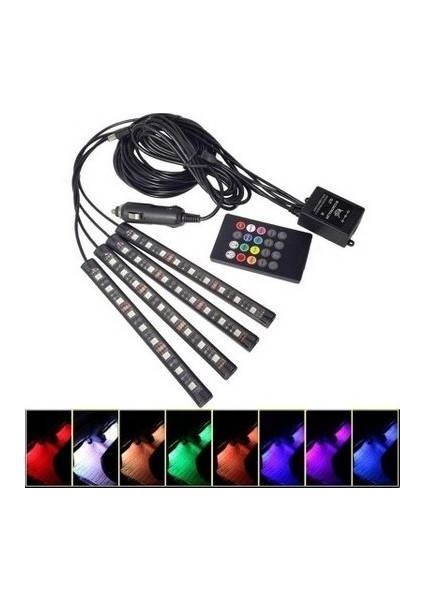 9 LED Ayak Altı LED