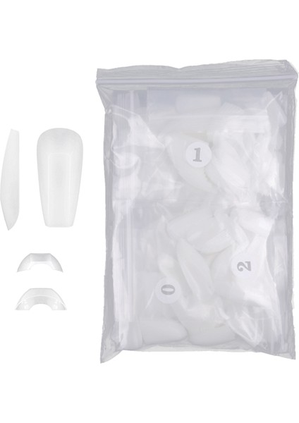 504 Parça Yanlış Tırnak Basit Işlemi Ev Dıy Randevuları Için Yapay Şeffaf (Yurt Dışından)