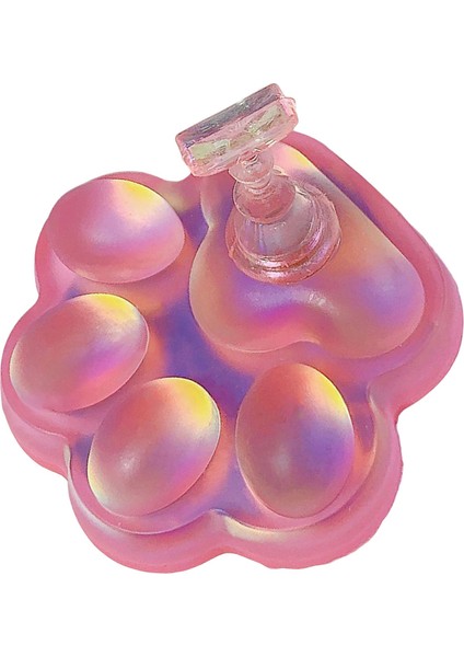 Akrilik Tırnak Sanatı Uygulaması Ev Diy Pembe Için Yeniden Kullanılabilir Kedi Pençesini Eğitiyor (Yurt Dışından)