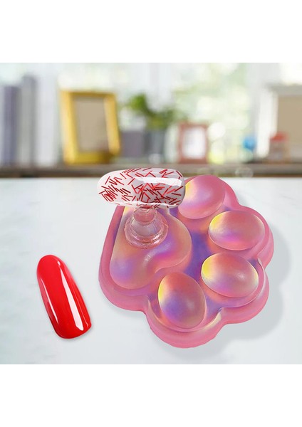 Akrilik Tırnak Sanatı Uygulaması Ev Diy Pembe Için Yeniden Kullanılabilir Kedi Pençesini Eğitiyor (Yurt Dışından) indirimleri