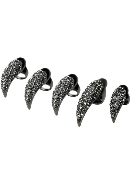 10X Moda Yüzükler Kristal Takı Dekorasyonu (Yurt Dışından) modelleri