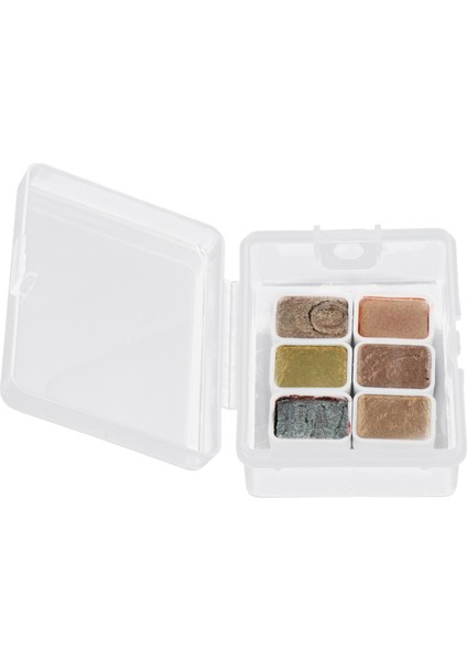 Tırnak Katı Pigment Boyaları Boyama Paleti Pigment Çivi Yeni Başlayanlar Için Stil B (Yurt Dışından)