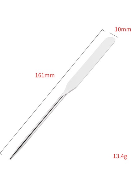 Paslanmaz Çelik Kozmetikler Spatula Uzunluğu 6.5 Inç Dayanıklı Aksesuarlar (Yurt Dışından) fiyatları