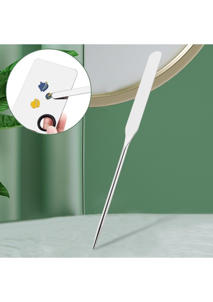 Paslanmaz Çelik Kozmetikler Spatula Uzunluğu 6.5 Inç Dayanıklı Aksesuarlar (Yurt Dışından) indirimleri