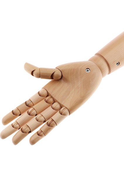Ahşap El Figürü Manikür Uygulama Takı Yüzüğü Ekran Manikin El Modeli (Yurt Dışından) fırsatları
