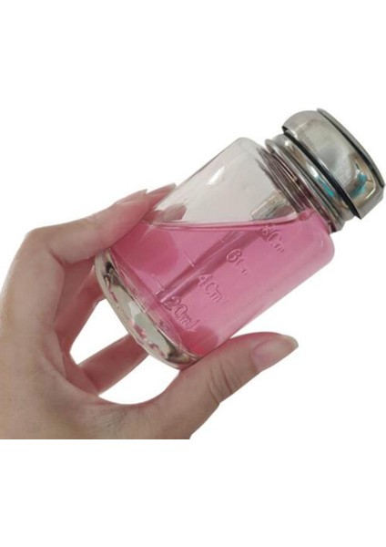 3x 80ML Cam Sıvı Alkol Pres Oje Çıkma Dağıtıcı Pompa Şişesi 3pcc 80ML (Yurt Dışından)