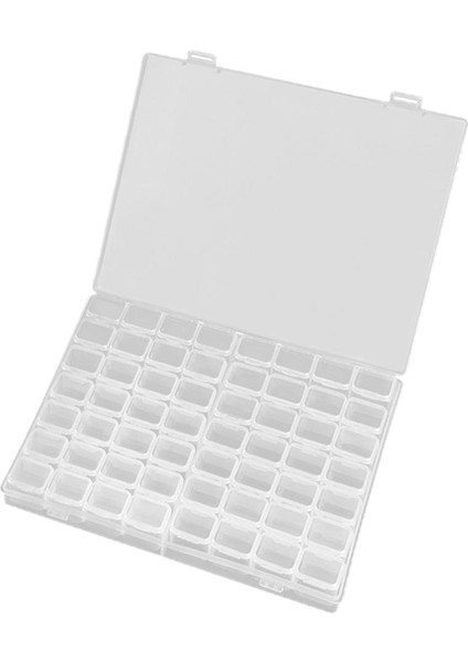 56 Yuvalar Temiz Çivi Depolama Kılıfı Çıkarılabilir Mücevher Plus Tutucu Kutusu (Yurt Dışından) fiyatları