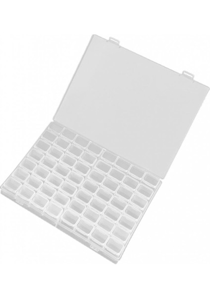 56 Yuvalar Temiz Çivi Depolama Kılıfı Çıkarılabilir Mücevher Plus Tutucu Kutusu (Yurt Dışından) fırsatları
