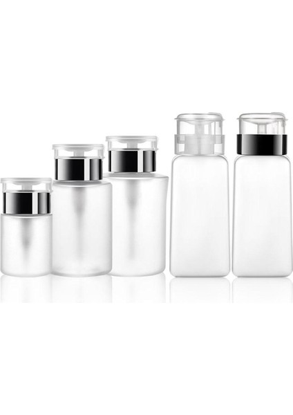 Çıkartma Pompa Dispenser Boş Dispenser Konteyner Oje Için Kilitlenebilir 50ML (Yurt Dışından)