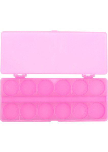 24 Kuyu ile Seyahat Boya Tepsisi Katlanır Guaj Akrilik Pembe (Yurt Dışından)