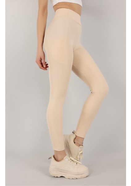 Myyoga Beli Lastikli Cepli Tasarım Tayt fiyatları