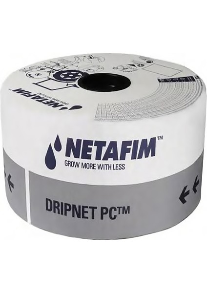 Drıpnet Pc™ 16250 (25MIL) 25 cm 2lt/h (800 Metre ) Basınç Ayarlı Yassı Damla Sulama Borusu