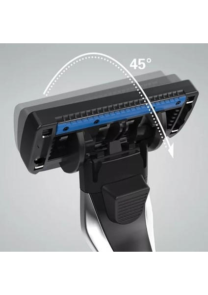 Shave J7 Kartuşlu Tıraş Makinesi + 12 Adet Kartuş Jilet -5 Bıçaklı