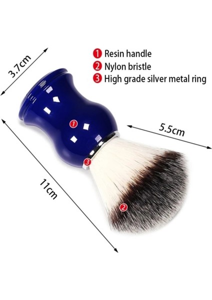 Shave J8 Kartuşlu Tıraş Makinesi + F9 Tıraş Fırça + 12 Adet Kartuş Jilet -5 Bıçaklı
