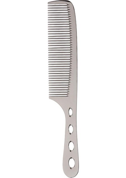 21.5cm Anti Statik Alüminyum Salon Saç Stilist Comb Der Yetişkin Çocuk Grisi (Yurt Dışından)