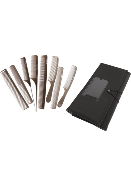 8pcs Saç Stil Tarağı Seti Güzellik Salonu Berberleri Için Kuaför Tarama Tarakları (Yurt Dışından)