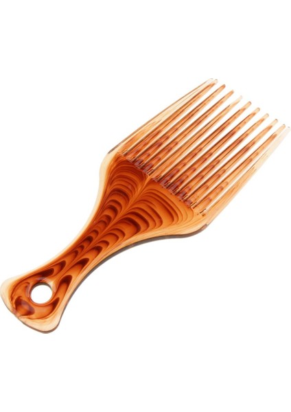 Plastik Afro Saç Kaldırma Pik Pick Pick Annie Style Comb Pro Cep Brown Salon (Yurt Dışından)