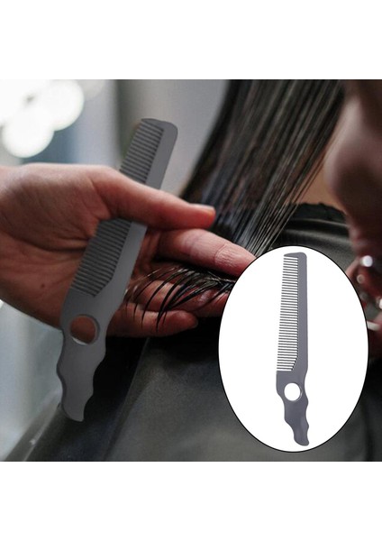 Profesyonel Saç Kırpma Kesme Tarak Yuvarlak Delik Tasarımı Barber Ev Taraklar (Yurt Dışından) modelleri