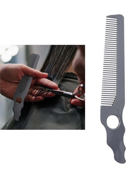 Profesyonel Saç Kırpma Kesme Tarak Yuvarlak Delik Tasarımı Barber Ev Taraklar (Yurt Dışından) fırsatları