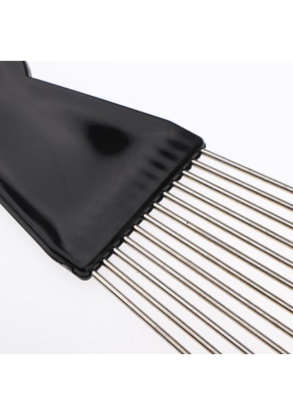 Stil Afro Saç Seçme Yüksek Dereceli Metal Dişlerle Plastik Sap (Yurt Dışından) modelleri
