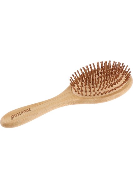 Doğal Kıl Saç Fırçası Bambu Fırça Masaj Saç Tarağı Tüm Saç Türleri (Yurt Dışından)