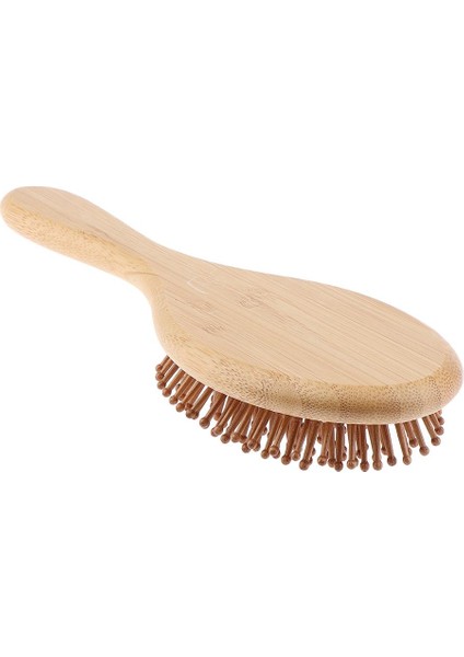 Doğal Kıl Saç Fırçası Bambu Fırça Masaj Saç Tarağı Tüm Saç Türleri (Yurt Dışından) fırsatları