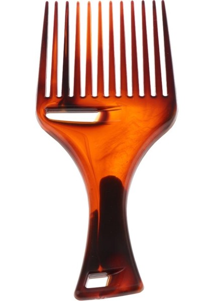 Plastik Afro Saç Seçme Kuaförlük Kıvırcık Saç Fırçası Salon Stil Fırçası (Yurt Dışından)