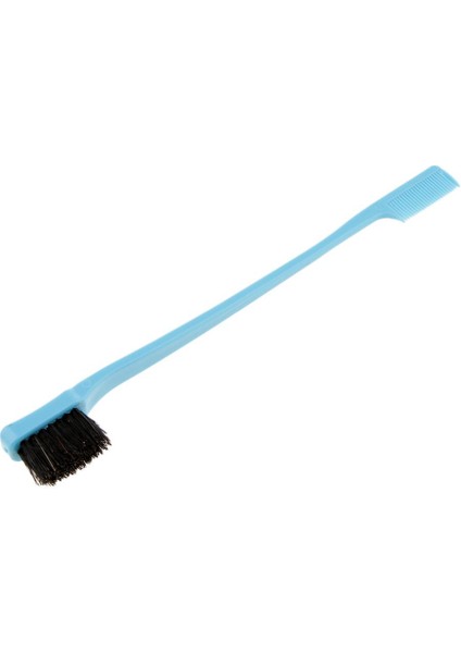 2pcs Kenar Kontrol Fırçası Çift Yan Taraklar Pürüzsüz Doğal Görünüm Cila Saç Tarağı MULTI05 (Yurt Dışından)