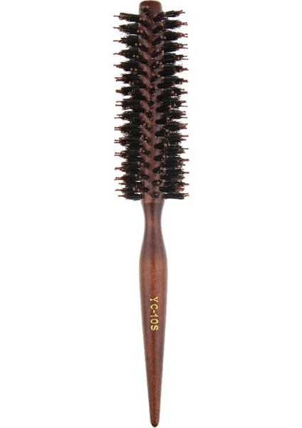 Salon Ev Kıl Dalgalı Saç Yuvarlak Fırça Saç Stil Tarağı - S 10 Satır (Yurt Dışından)
