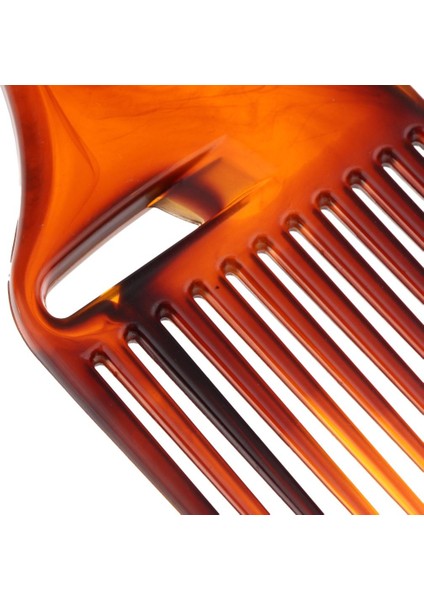 Plastik Afro Saç Seçme Kuaförlük Kıvırcık Saç Fırçası Salon Stil Fırçası (Yurt Dışından)