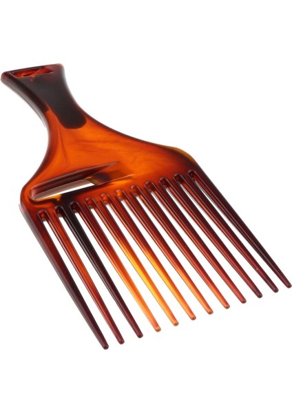 Plastik Afro Saç Seçme Kuaförlük Kıvırcık Saç Fırçası Salon Stil Fırçası (Yurt Dışından)