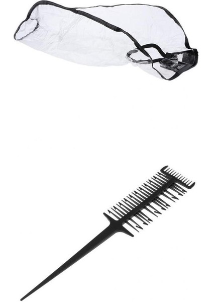 Profesyonel 3 Yollu Vurgulama Tarağı ve Saç Yıkama Hunisi Saç Yıkama Aracı (Yurt Dışından)