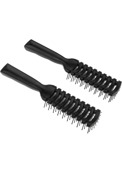 2pcs Stil Saç Fırçası Kaburga Tarağı Anti-Statik Salon Adanmış Kıvırcık Saç Tarağı (Yurt Dışından) fiyatları