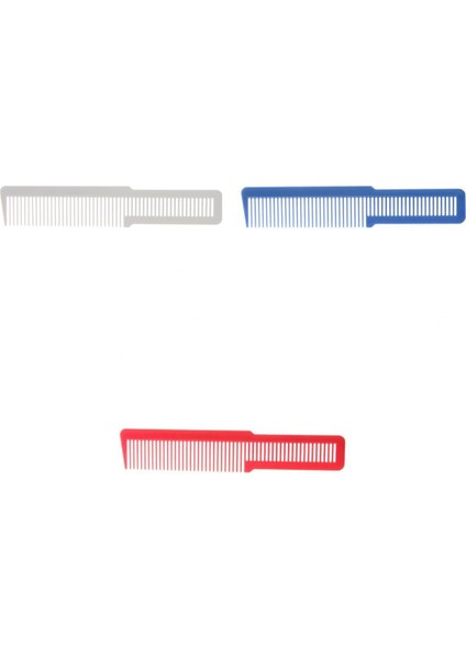 3pcs Profesyonel Plastik Düz Saç Tombul Salon Berber Clipper Cark (Yurt Dışından)