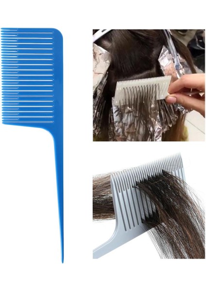 Profesyonel Örgü Vurgulayıcı Saç Tarakları Mavi 2 Adet (Yurt Dışından) indirimleri