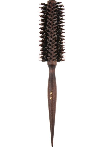 Salon Kılı Dalgalı Saç Yuvarlak Fırçası Namlu Saç Stil Tarak Saç Fır Yarışı 12 Row (Yurt Dışından)
