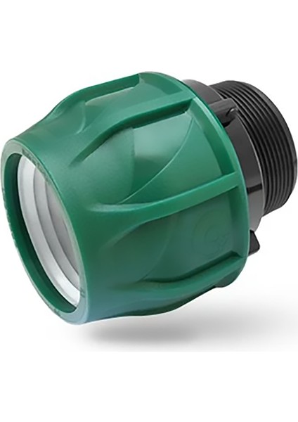 Yeşil Seri Kablin Dıştan Dişli ( Erkek ) Adaptör ( 110 x 4'' )