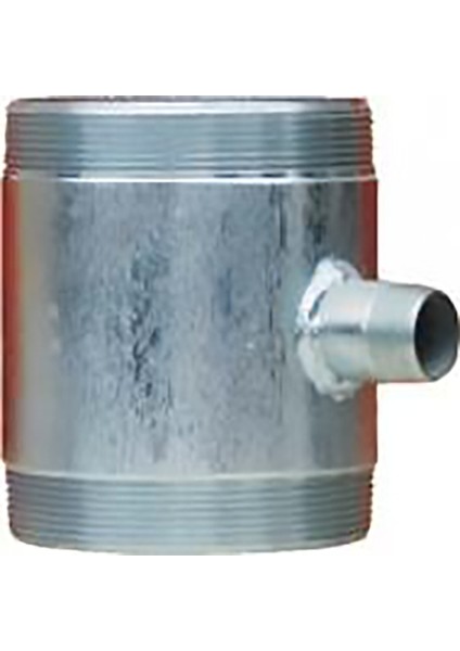 Galvaniz Gübreleme Nipeli (2 1/2") Çıkış Ağzı (1'')