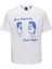 O Yaka Baskılı Beyaz Erkek T-Shirt 22026058_ONSAUGUST Reg Ss Tee 1