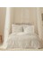 White Collection Tina Çift Kişilik Dantelli Nevresim Takımı Beyaz 1