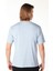 Erkek Baskılı Kısa Kollu Bisiklet Yaka Tişört Mavi 6