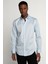 Slim Fit Koton Saten Premium Seri Erkek Gömlek 1