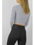 Gitilli Dekolteli Bluz Gri - 98797 1