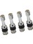 4 Adet Araba Kamyonu TR48E 53MM Düz Metal Tubless Lastik Valf Kök Kitleri (Yurt Dışından) 1