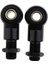 2 Adet Motosiklet Scooter Siyah 10MM Için Emici Göz Adaptörleri (Yurt Dışından) 2