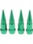 4 Adet Yeşil Alaşım Bullet Spike Lastik Vana Toyota Araba Için Hava Toz Kapaklar (Yurt Dışından) 2