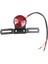 Motosiklet Motor Cross Arka Arka Lamba Fren Plakası Montajı LED 10W Kırmızı (Yurt Dışından) 1