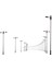 10 Adet Model Lampost Sokak Lambası Çift Düğme Bahçe Lambası 1: 150 Ölçek (Yurt Dışından) 4
