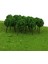 50PC Z Ölçekli Model Ağaç Tren Demiryolu Binası Sokak Diorama Sahne Düzeni 4cm (Yurt Dışından) 5
