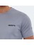 OMAR KTN Erkek Tişört Açık Gri 4